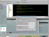 
	Lo script Twins' e il suo media player su 'Anomalies'. Il nuovo ambiente di scripting coi namespace nella finestra dell'editor alias.